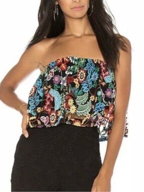 Jen's Pirate Booty Tube Strapless Too Embroidered